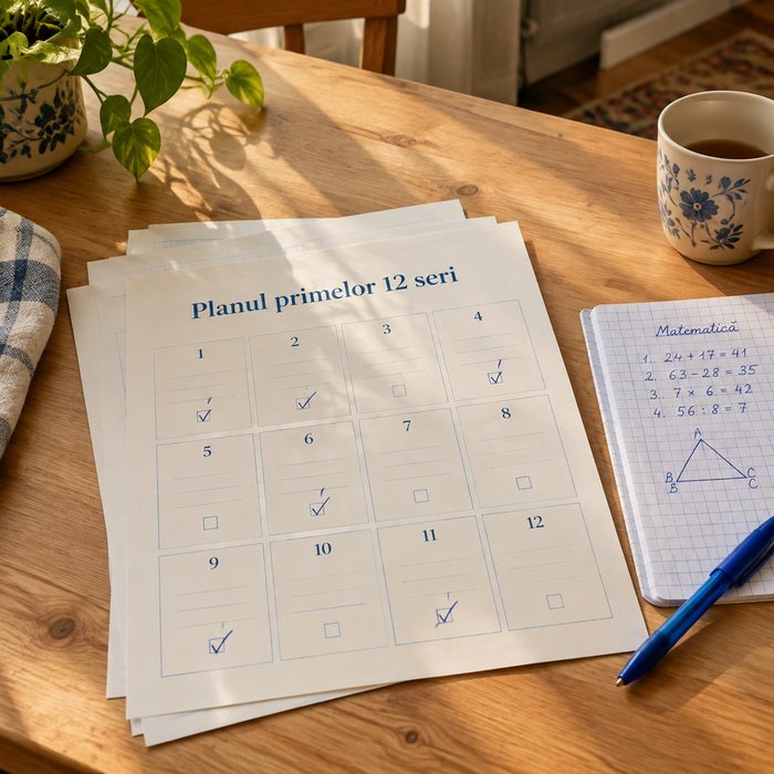 Planul primelor 12 seri