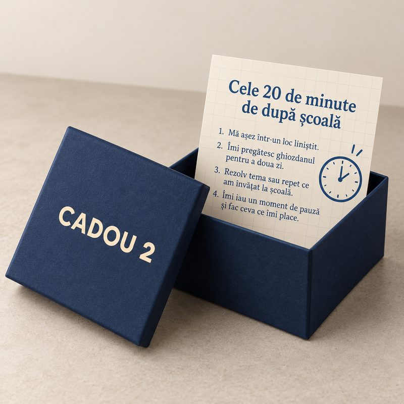 Cele 20 de minute de după școală