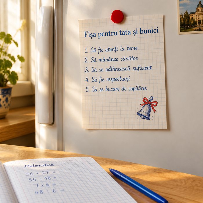 Fișa pentru tata și bunici