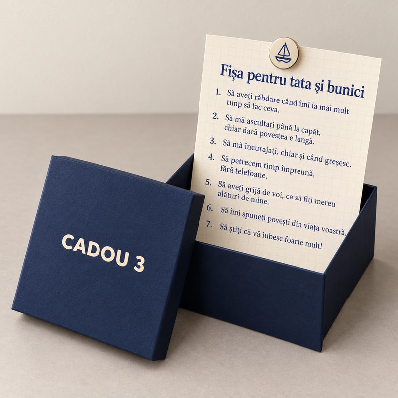Fișa pentru tata și bunici